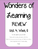 Wonders of Learning - Unit 4, Week 6 REVIEW