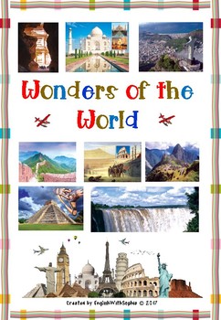 Preview of Wonders of the World. Distance Learning. Google Classroom.