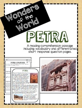 Preview of Wonders of the World: Petra