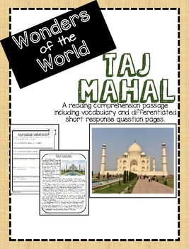 Preview of Wonders of the World: Taj Mahal