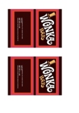 wonka bar wrapper printables