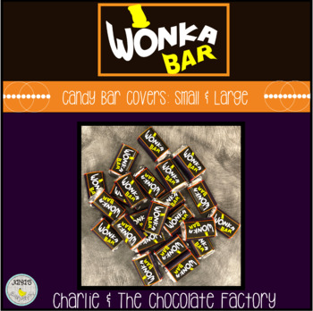 wonka bar wrapper printables