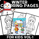 Wonter context clues 2nd grad4 | WINTER COLORING BOOK FOR KIDS
