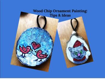 Wood Chip Ornament Painting Tips & Ideas by REBECCA FRAUSTO