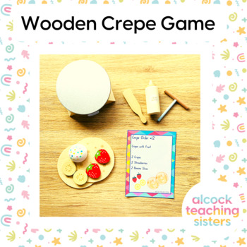 Preview of Wooden Crepe Set