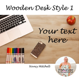 Wooden Desk Style 1 Freebie