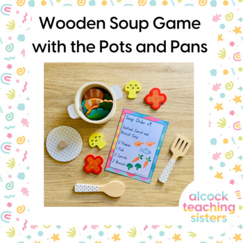 Preview of Wooden Pots and Pans - Soup Order Game