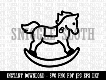 Wood Hobby Horse PNG & SVG Design For T-Shirts