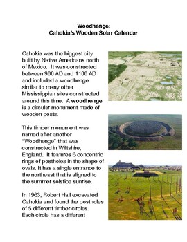 Preview of Woodhenge: Cahokia’s Wooden Solar Calendar PDF