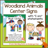 Woodland Animal Center Signs