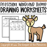 Woodland Animal Drawing Worksheets