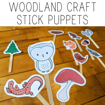 Mini Craft Stick Animal Puppets - Craftulate