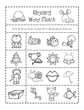 woodland animal rhyming worksheets free sample by thestickerpatch