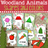 Woodland Animal Shapes and Colors
