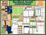 Updated!!!! 2022-2023 Woodland Animal Teacher Planner