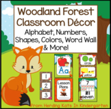 Woodland Animals Classroom Decor Posters