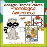 Woodland Animals Activities for Rhyming, Syllables, and Be