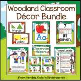 Woodland Animals Classroom Decor Bundle