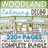 Woodland Classroom Decor Bundle | Calming Colors Woodland 
