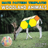 Woodland Animals | Math blocks pattern printables