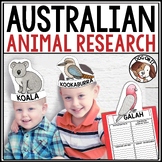 Australian Animals Research Templates Animal Report and Cr