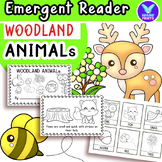 Woodland Animals SCIENCE Emergent Reader Vocab Kindergarte