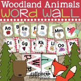 Woodland Animals Word Wall - Woodland Forest Theme