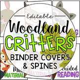 Woodland Binder Covers (Covers & Matching Spines)