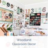 Woodland Classroom Decor Bundle {TEXT EDITABLE!}