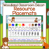 Woodland Classroom Decor Resource Mats