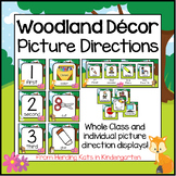 Woodland Classroom Decor Visual Directions