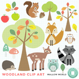 Fall, Woodland, and Forest Animal Clip Art