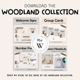 Woodland Creature Theme Bundle | Classroom Decor | Back to School