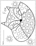 Woodland Forest Animals Dot Markers Coloring Pages