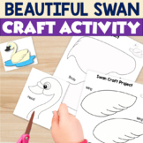 Woodland Forest Animals SWAN Printable Craft Project