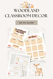 Woodland Inspired Classroom Decor - Bundle