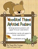 Woodland Theme Alphabet Posters