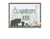 Woodland Theme - Classroom Decoration - Classroom Jobs