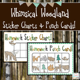 Woodland Theme Classroom - Punch Cards!