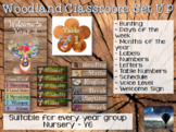 Woodland Theme Labels & Templates - Woodland Classroom The