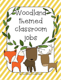 Woodland-Themed Classroom Jobs