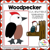 Woodpecker Craft Forest Zoo Woodland Animals Craft Activit