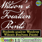 Woodrow Wilson's Fourteen Points Primary Source Reading An