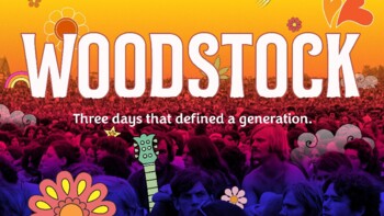 Preview of Woodstock Concert and 60s Music Powerpoint
