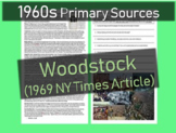 Woodstock Primary Source (1969 NY Times) with images, back