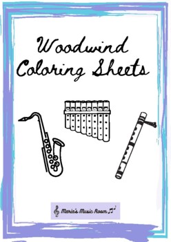 woodwind coloring pages