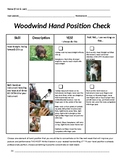 Woodwind Hand Position Checklist