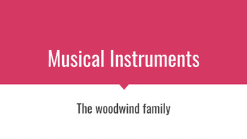 Preview of Woodwind Musical Instrument 