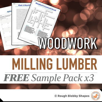 Preview of Woodwork - Milling Lumber and Sawmills - Free Sample Pack
