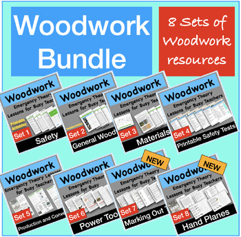 Preview of Woodwork Resources Bundle